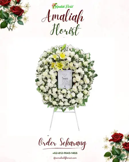 Krans Bunga Duka Karya Maju